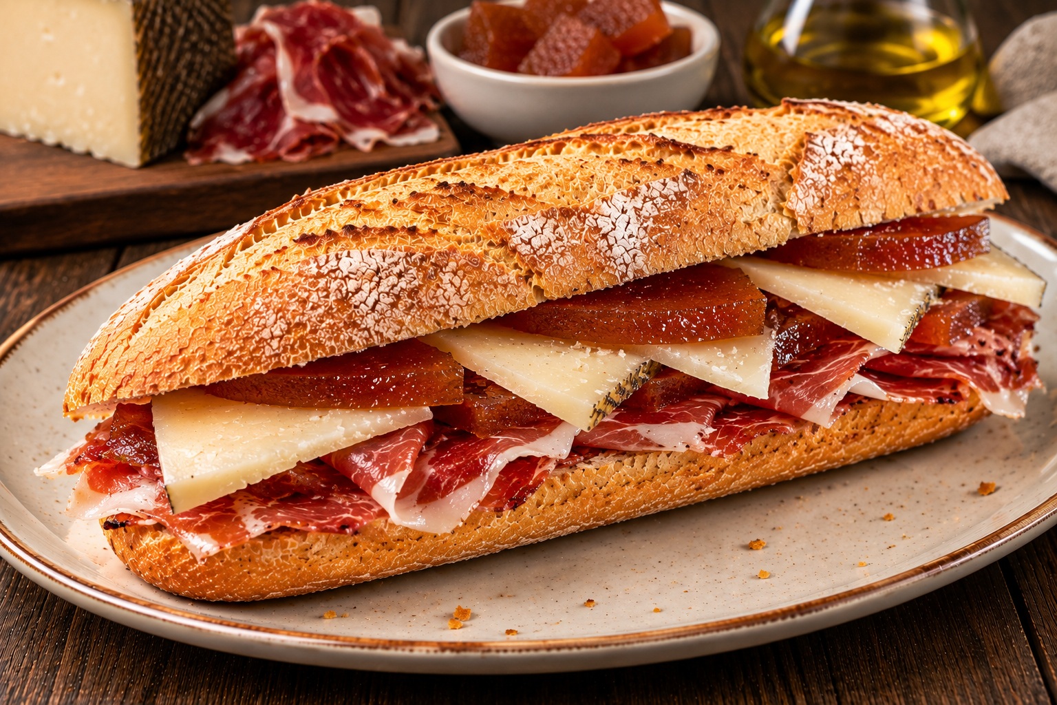 Bocadillo Serranito, foto provisional