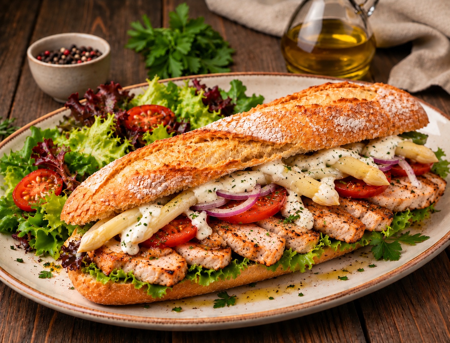 Bocadillo Vegetal, foto provisional