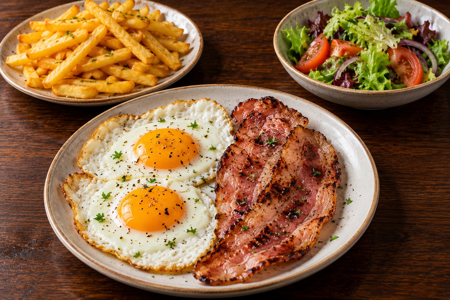 Foto provisional del combinado de bacon
