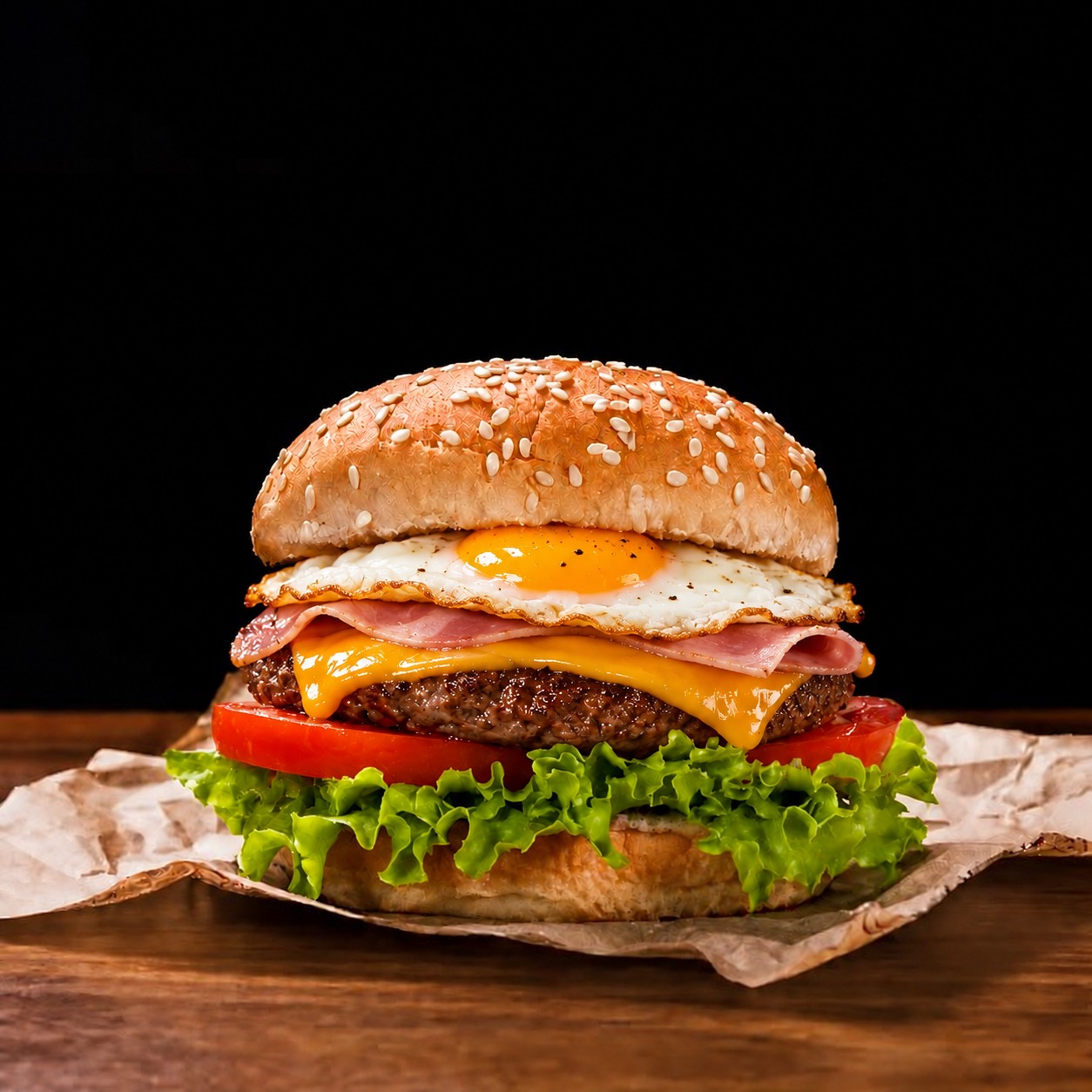 Hamburguesa El Gallo